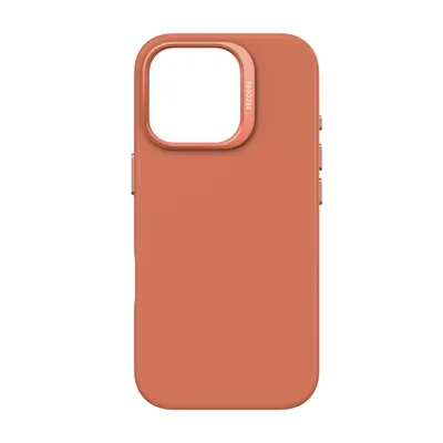 Image de Etui Decoded Silicone Antimicrobial Backcover Z Magsafe Do Iphone 16 Pro - Pomarańczowe