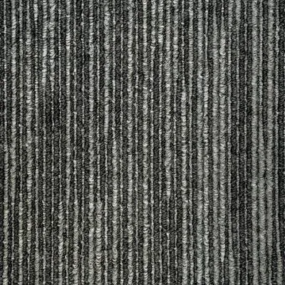 Produktbild von Teppichfliese Schlinge Ambition 77 hellgrau dunkelgrau 3 mm 50x50 cm