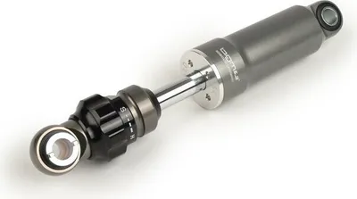 Produktbild von Stoßdämpfer BGM SC F16 Sport grau vorne für Vespa Largeframe Rally180, 200, Sprint150, GT125, GTR125, TS125, GL150, Super, VNA, VNB, VBA, VBB, Wideframe V30-33, VM, VN, VL, GS150, GS3, ACMA, Hoffmann Königin