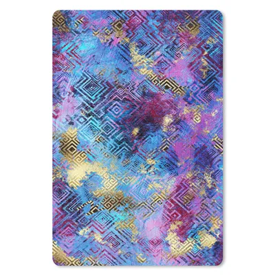 Produktbild von MuchoWow® Mauspad Mousepad Marmor - Farbe - Geometrische Formen 18x27 cm - Mousepads - Maus Mat - Pad - Mausunterlage
