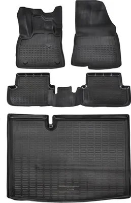 Produktbild von 3D Gummimatten Kofferraumwanne Für Dacia Sandero 3 Ab 2020, Gummi Fußmatten NORM