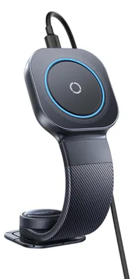 Zdjęcie produktu dla Uchwyt magnetyczny Baseus PrimeTrip C03Pro z ładowaniem 15W czarny