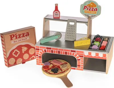 Produktbild von ZOPA Pizzeria-Set aus Holz 2023