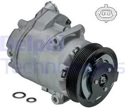 Produktbild von Delphi Klimakompressor für Opel Astra J Meriva B 1,3 1,7 CDTI