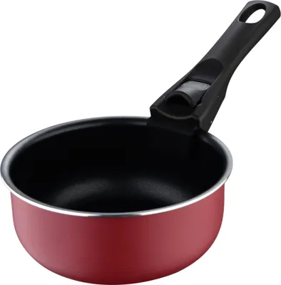 Image de Set de casseroles Bergner 4 pièces rouge aluminium 3 L
