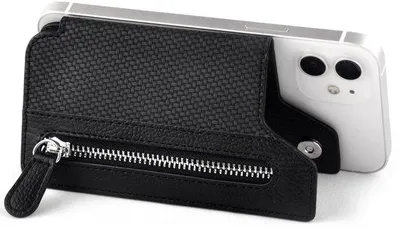 Produktbild von Telefonetui 3-in-1 - Magnetisch - Selbstklebend - Wasserfest - Kunstleder - Verstellbarer Standard