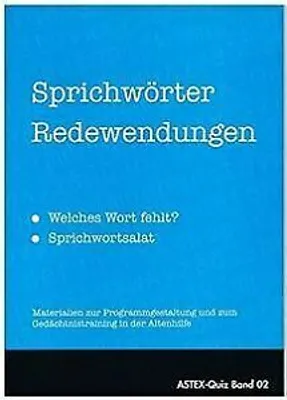 Produktbild von Sprichwortquiz. Materialien zur Programmgestaltung und z...  Book