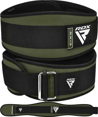 Produktbild von RDX Gewichthebergürtel mit automatischer Verriegelung, 6,5 Zoll gepolsterte Rückenstütze, für Männer und Frauen im Fitnessstudio, Fitness, Krafttraining, Bodybuilding und Powerlifting