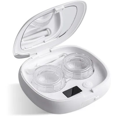 Produktbild von Kontaktlinsenreiniger mit UV- und Blau-Licht, tragbar, für weiche, harte, farbige und Orthokeratologie-Linsen, tiefenreinigend