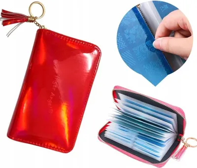 Produktbild von Nailart-Stempelplattenetui, Rot