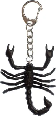 Produktbild von Skorpion Schlüsselanhänger Miniblings Sternhzeichen Anhänger Halloween schwarz