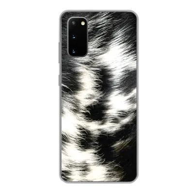 Produktbild von MuchoWow® Handyhülle Schutzhülle Hülle für Samsung Galaxy S20 Die Kuhhaut einer Langhornkuh Silikon Softcase Handy Hülle - Bild