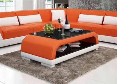 Produktbild von Couchtisch Kaffeetisch Glas Design Beistelltische Tisch Tische Wohnzimmer Sofa