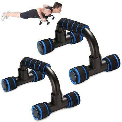 Produktbild von 2 Griffe Push up Stand Bar Liegestützen Liegestützgriffe Sports Liegestütz
