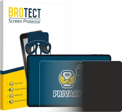 Produktbild von BROTECT Sichtschutzfolie für Teclast T60 Pro Anti-Spy Privacy Sichtschutz Blickschutz Folie Blaulicht-Schutz
