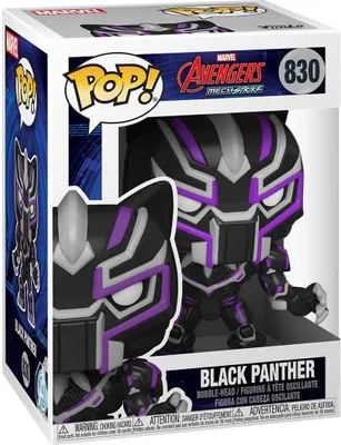 Produktbild von Marvel Avengers Mech Strike - Black Panther 830 - Funko Pop! - Vinyl Figur