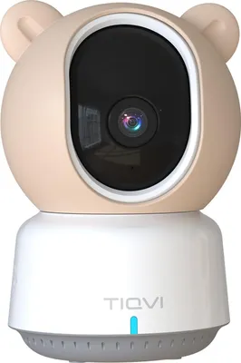 Produktbild von Tiqvi - Smart Babyphone mit Monitor & Kamera, 1080P, WiFi & Calex Smart App, Nachtsicht, Bewegungsdetektion, 2-Wege-Audio, Temperaturüberwachung
