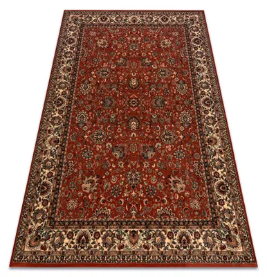 Image de Tapis en laine KASHQAI 4362 200 ornement bordeaux / beige rouge 240x340 cm