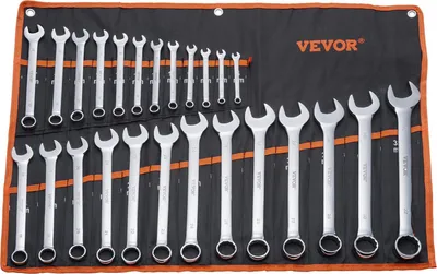 Immagine prodotto di Set di chiavi Set di chiavi a cricchetto 25 pezzi metrico 6-32 mm Officina