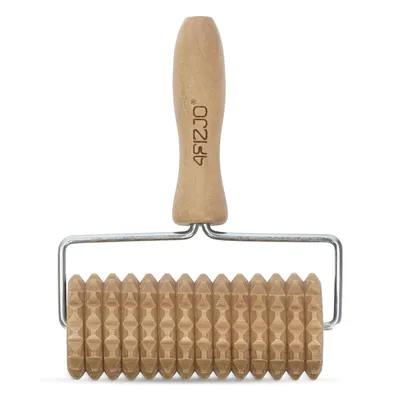 Produktbild von 4FIZJO Großer Holz-Massageroller – Anti‑Cellulite, universell für den Körper