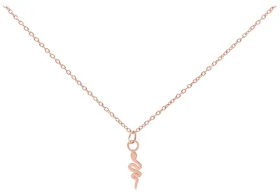 Produktbild von Wildcat Halskette - Little Snake Kette - Rosegold - Chirurgenstahl 316L - wasserfest, langlebig, hautverträglich, Roségold