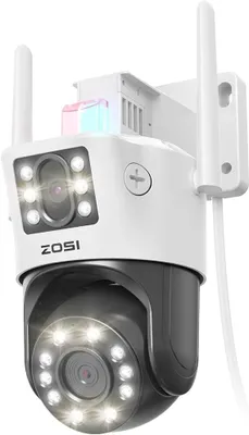 Produktbild von IP Außenkamera ZOSI C298 WiFi Schwenk-Neige 6MP Dual IP66