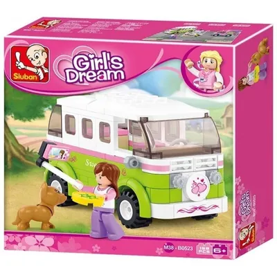 Image de Sluban Blocs de construction Camper 158 briques
