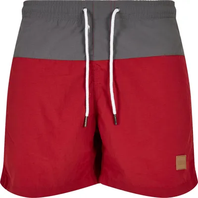 Produktbild von TB1026 - Block Swim Shorts brickred/darkshadow 5XL