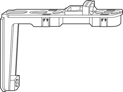 Produktbild von ROTO NT/NX Falzaxerstulp Bandseite E5/A/K/T/P für Dreh- oder Kippfenster silber