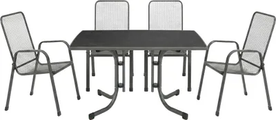 Produktbild von MFG Garten-Essgruppe Boulevard 4 Personen Metall anthrazit
