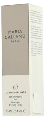 Imagen del producto de Mascarilla y exfoliante facial Maria Galland, Loción Exfoliante Nocturna (75 ml)