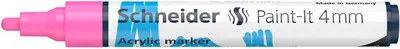 Obrázok produktu pre Schneider akrylový popisovač Paint-It 320 4 mm ružový