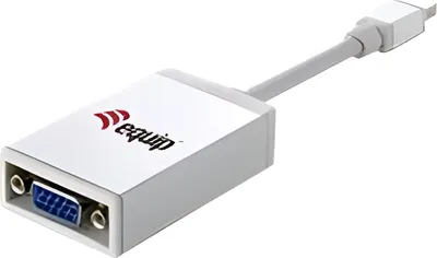 Produktbild von Equip Mini DisplayPort->VGA Adapter St/Bu 1920x1080/60Hz sw