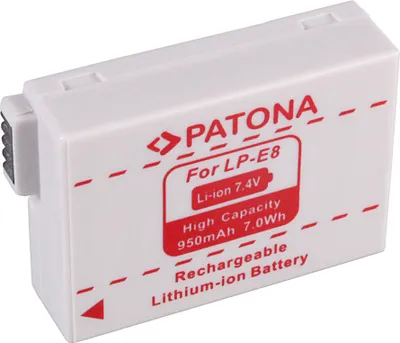 Immagine prodotto di Canon LP-E8 950mAh agli ioni di litio