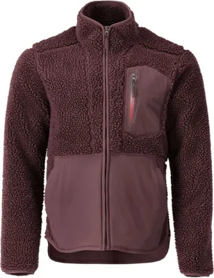 A studio shot of a fleece jacket.
