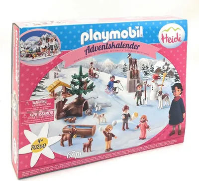 Produktbild von PLAYMOBIL Adventskalender "Heidis Winterwelt"