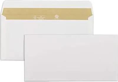 Produktbild von Briefumschläge Biotop3 DIN C6/5 90g/qm haftklebend VE=1000 Stück creme