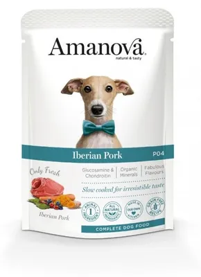 Produktbild von Amanova getreidefreies Hundefutter mit iberischem Schweinefleisch