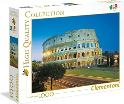Produktbild von Clementoni High Quality Collection - 1000 Teile Puzzle - Italian Collection Rom - Kolosseum