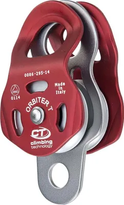 Produktbild von Climbing Technology Orbiter T Riemenscheibe Rot,Grau  Rot,Grau One Size