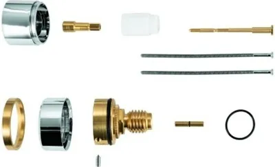 Produktbild von Grohe Automatic 2000 / Eurotrend / Sentosa Verlängerungsset DN 15 27,5 mm für Thermostat chrom - 47261000