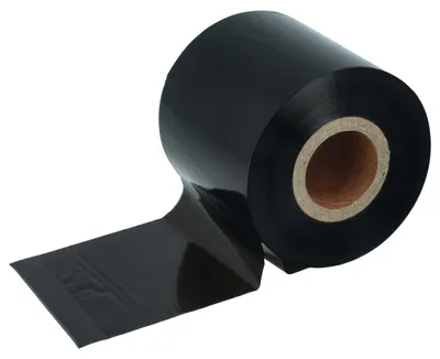 Produktbild von vhbw Thermotransfer-Band kompatibel mit Zebra ZT510, ZT620, ZT610 Drucker Etikettendrucker, Wischfest, 60 mm x 300 m, Wachs Harz Schwarz
