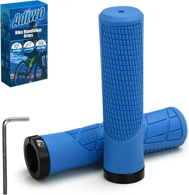 Obrázok produktu pre Ergonomické rukoväte na riadidlá, protišmykové, s priemerom 22,2 mm, vhodné pre horské bicykle a mestské bicykle