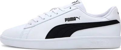 Produktbild von PUMA Smash v2 Leder Sneaker puma white/puma black 37.5