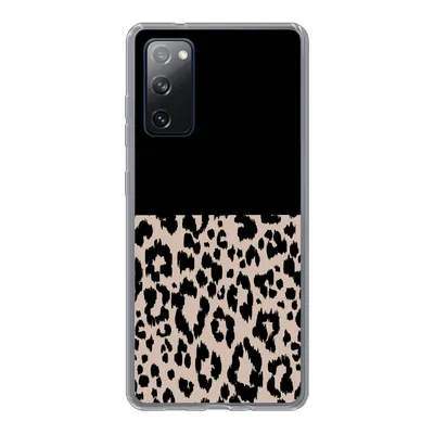 Produktbild von MuchoWow® Handyhülle Schutzhülle Hülle für Samsung Galaxy S20 FE Panther Druck - Tiere - Schwarz Silikon Softcase Handy Hülle - Abdeckung