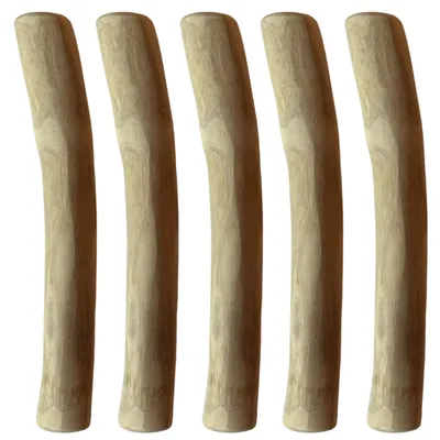 Immagine prodotto di Boris & Lotje Radice da masticare per cani in legno di caffè XS (11–13 cm), 5 pezzi – Legno naturale da masticare, giocattolo da masticare per cani e cuccioli, igiene dentale