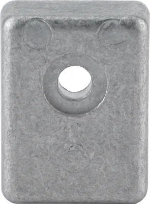 Imagen del producto de Bloque ánodo, 41106-ZW9-000, Bloque ánodo para motores fueraborda, Bloque ánodo para transmisión, Bloque ánodo compatible con unidades inferiores de motores fueraborda BF25 / BF30 / BF8, Pieza para embarcaciones