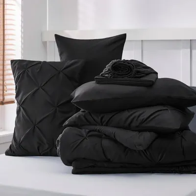 Produktbild von ANTCOOL Bettwäsche 1 Bettbezug 200x200 cm, Kissenbezug 80x80 cm 2-teiliger Bettbezug mit Reißverschluss