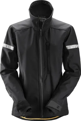 Produktbild von Snickers Damen AllroundWork Softshell Arbeitsjacke Schwarz-M