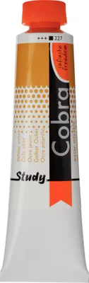 Obrázok produktu pre Cobra Study olejová farba miešateľná s vodou v tube 40 ml žltá okrová 227